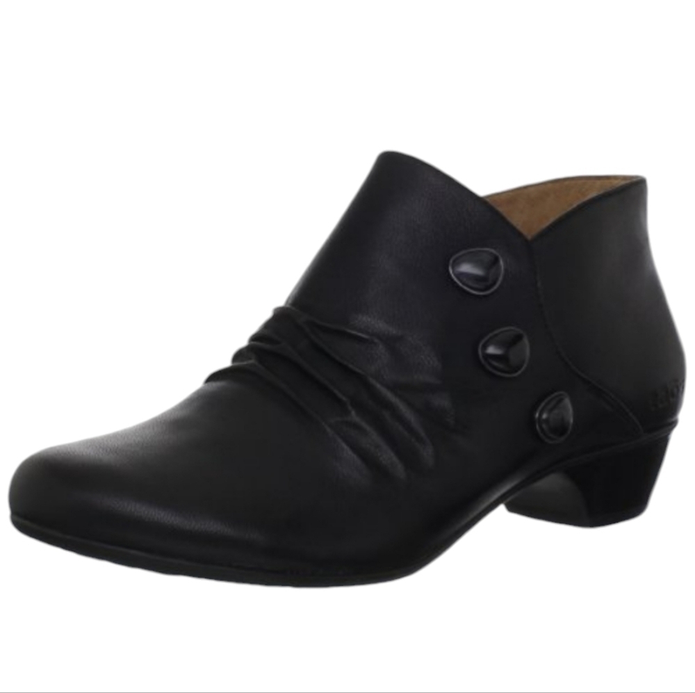 Taos Womens Threestep Ankle Leather Boots shoes sz 9.5